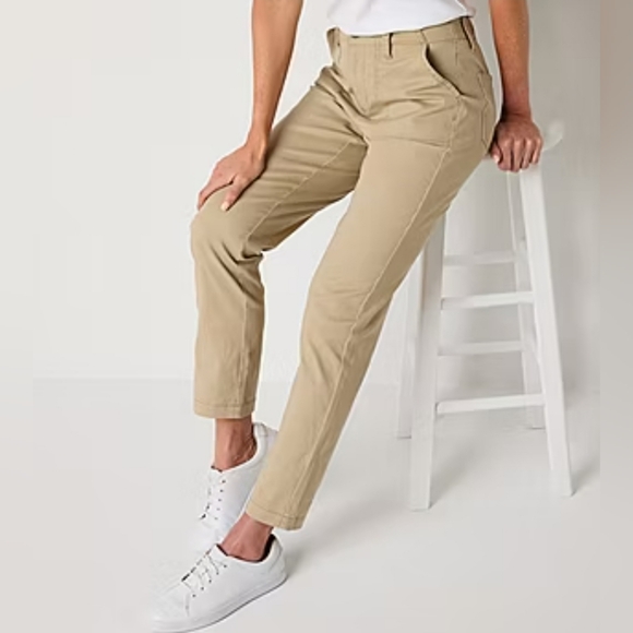 Pink Velvet 100% Cotton Khaki Utility Pants Ankle Legnth NWT RUNS SMALL - Picture 16 of 16